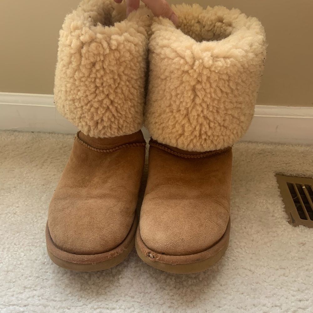 UGG Australia Brown Leather Boots